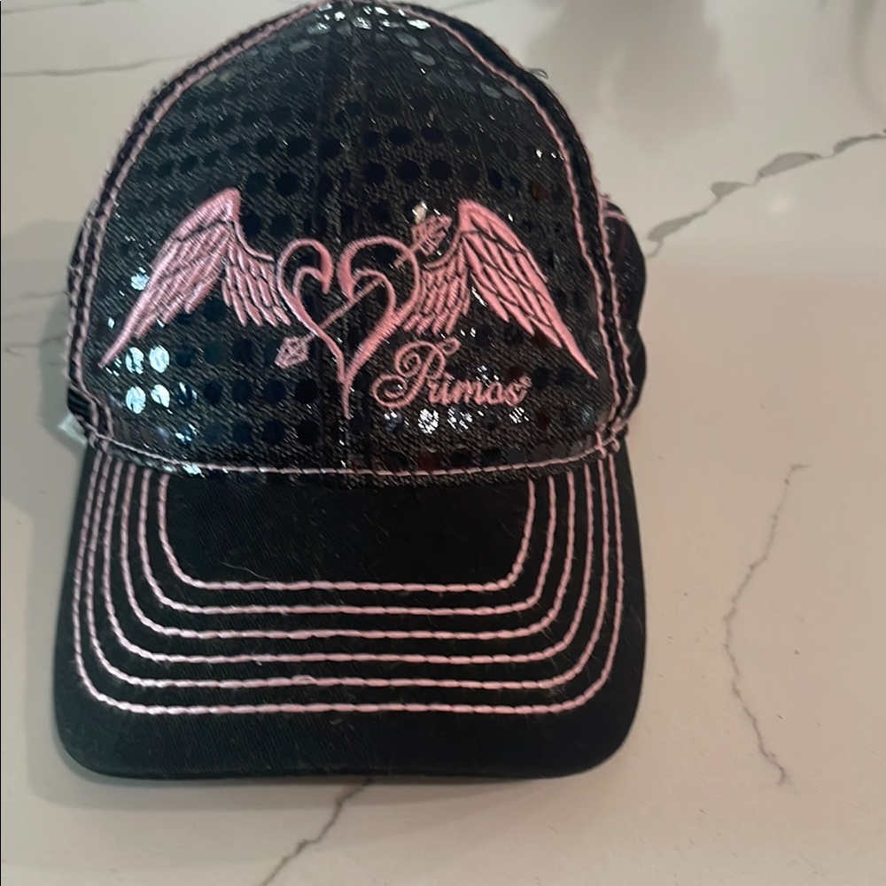 Womens Primos Hunting  Black and Pink Cap